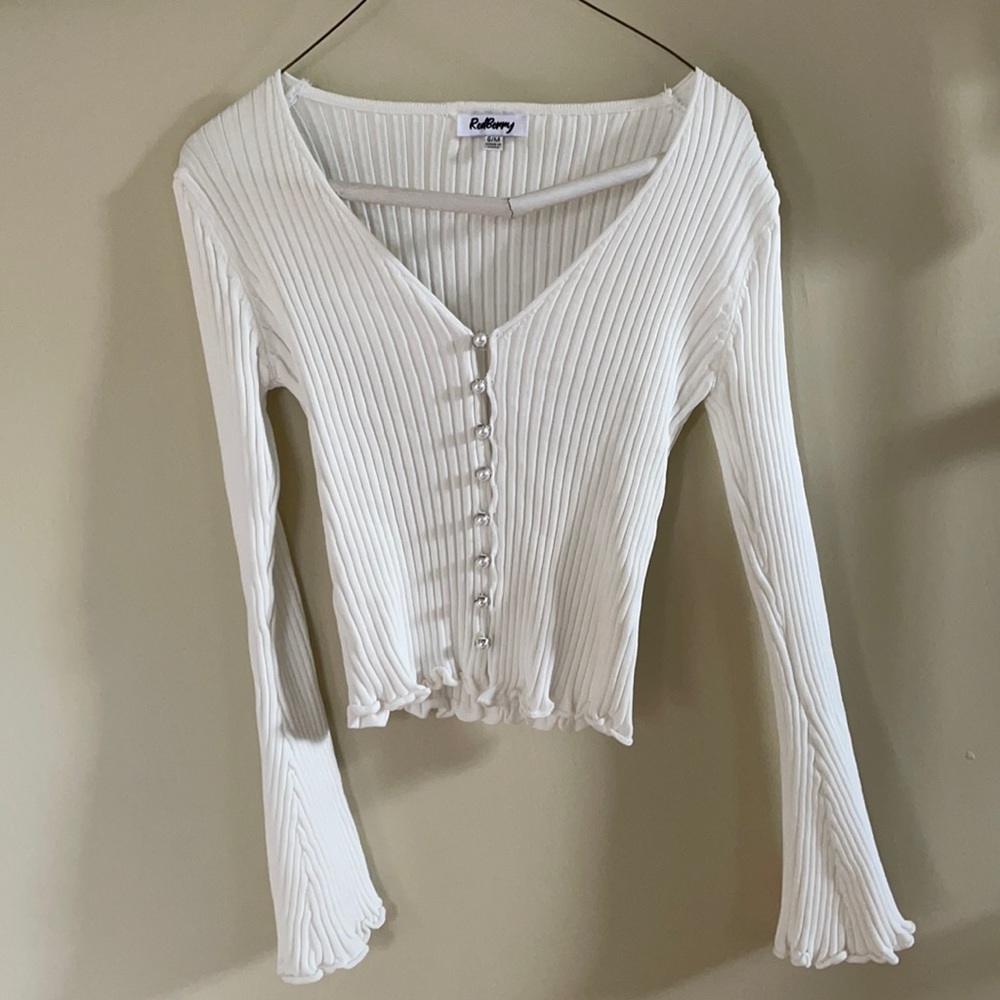 Button up sweater